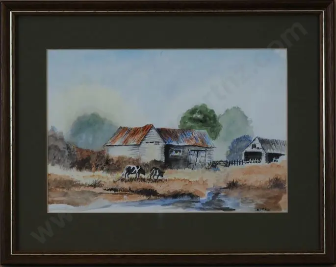 MILLS, B. - Farm Scene Image 1++