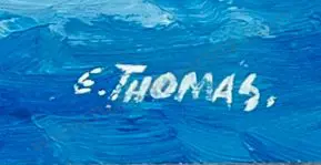 THOMAS, E. (20th Cent.) - Hollyford River Image 1++