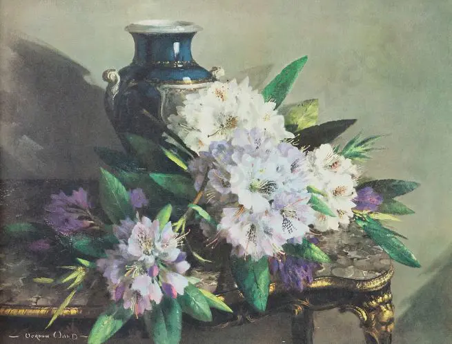 WARD, Vernon (1905-1985) - Light of June (Flowers & Jug on Table) Image 1++