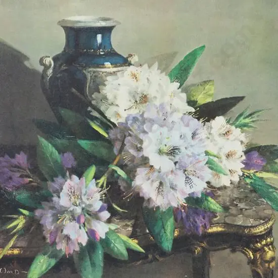 WARD, Vernon (1905-1985) - Light of June (Flowers & Jug on Table)