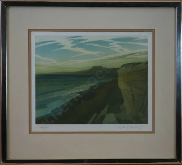 FAIRCLOUGH, Michael (1940-) - Lyme Bay, Dorset Image 1++