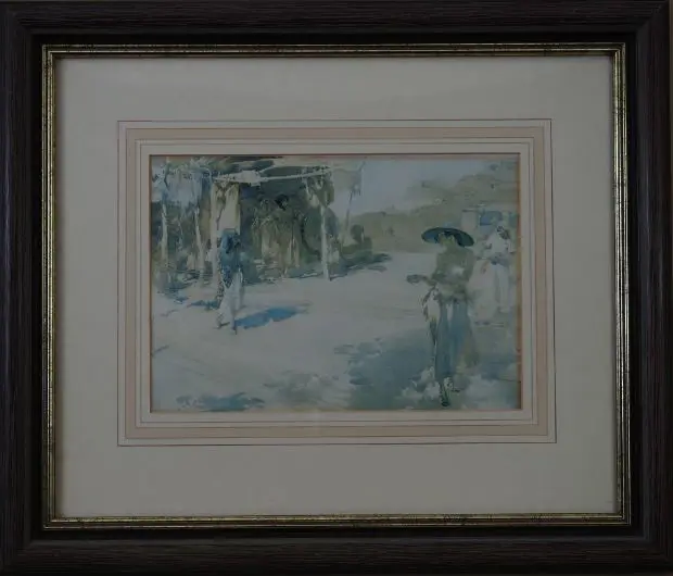 FLINT, Sir William Russell - Ropemakers of Aragon Image 1++