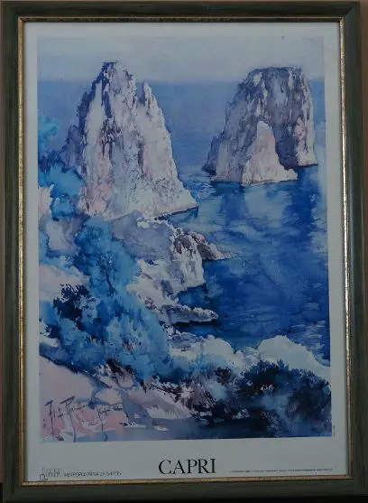 RAIMONDI, Aldo (1902-1998) - Isle of Capri Image 1++