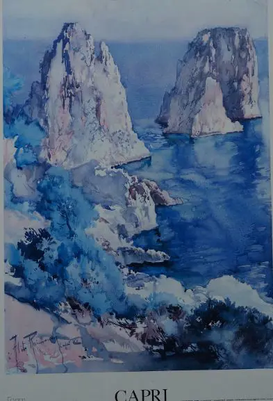 RAIMONDI, Aldo (1902-1998) - Isle of Capri Image 1++