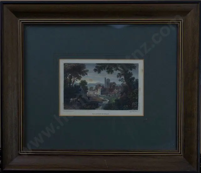 GASTINEAU, Henry (1791-1876) - Country House - Llanstephan Image 1++