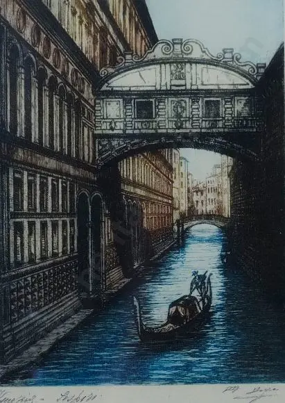 UNKNOWN - Venetian Canal Image 1++