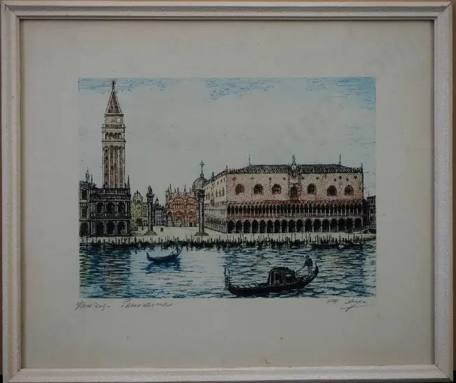 UNKNOWN - Venetian Panorama from Water Image 1++