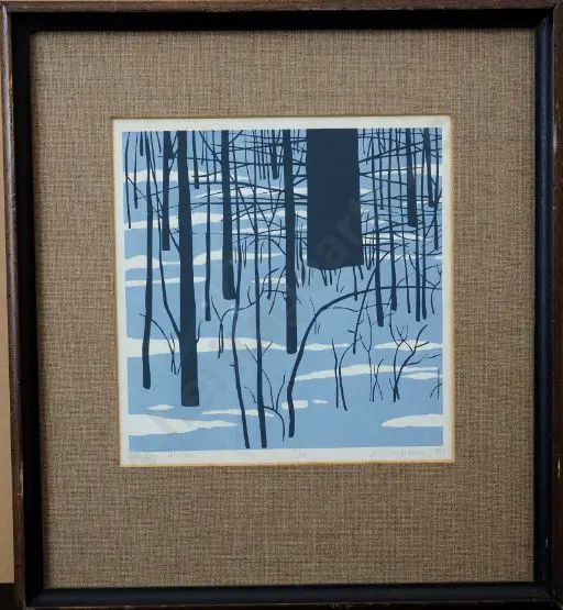 ANGILODE, R. - Woods in Winter Image 1++