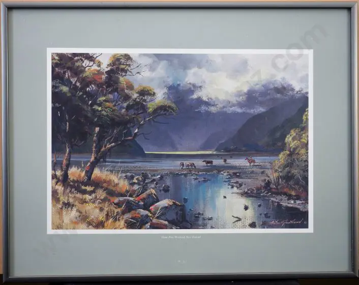 GREATHEAD, Aston (1921-2012) - Haast Pass, Westland Image 1++