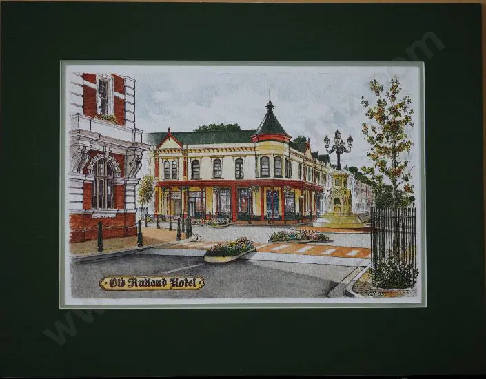 BATTARBEE, David (1939-) - The Rutland Arms Image 1++