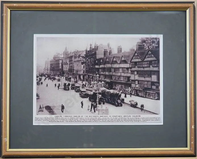 UNKNOWN Artist (A69) - London - Gray's Inn Road c.1920 Image 1++