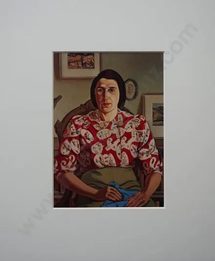 ANGUS, Rita (1908-1970) - Betty Curnow - 1942 Image 1++