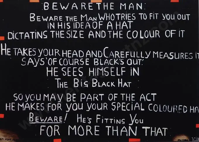 FRIZZELL, Dick (1943-) - Beware the Man - 2011 Image 1++