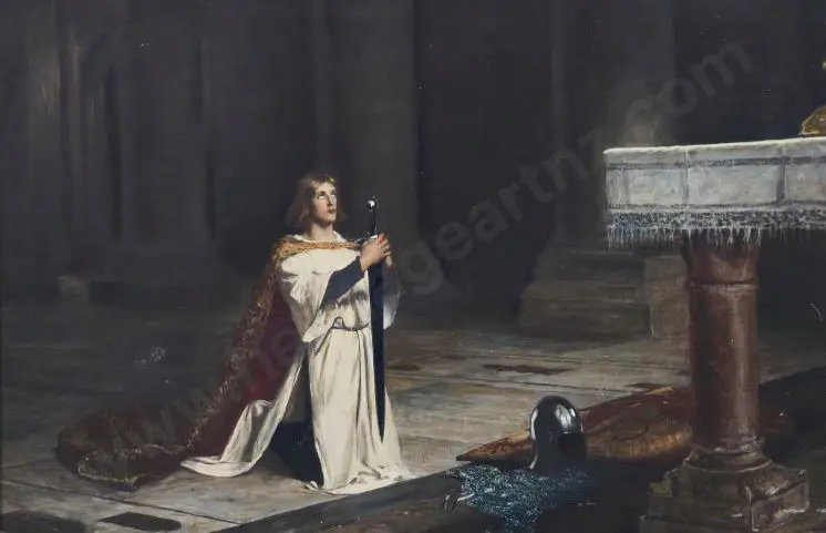 UNKNOWN - King Arthur with Sword Image 1++