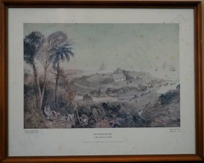 MAPLESTONE, Henry (1819-1884) - Stoke, Nelson, 1849 Image 1++