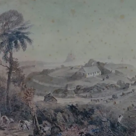 MAPLESTONE, Henry (1819-1884) - Stoke, Nelson, 1849