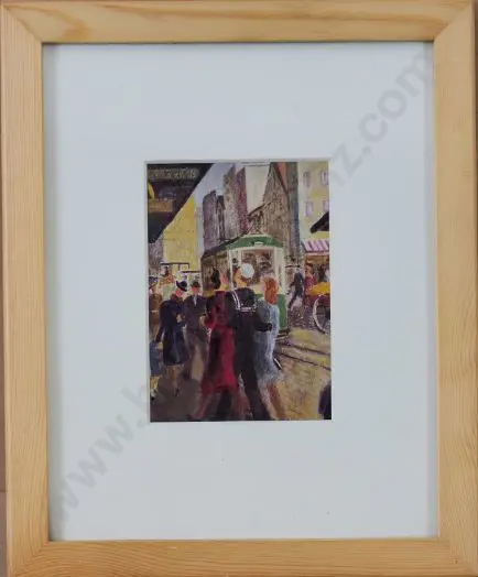 STEWART, Helen (1900-1983) - Wellington Street Scene Image 1++