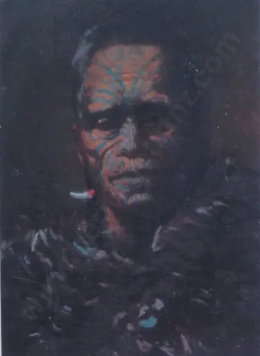 FRISTROM, Claus Edward (1864-1950) - King Tawhiao Image 1++