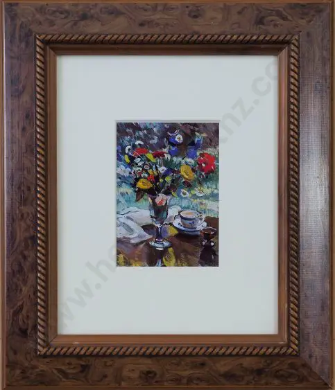 PAGE, Evelyn (1899-1988) - Flowers on Table Image 1++