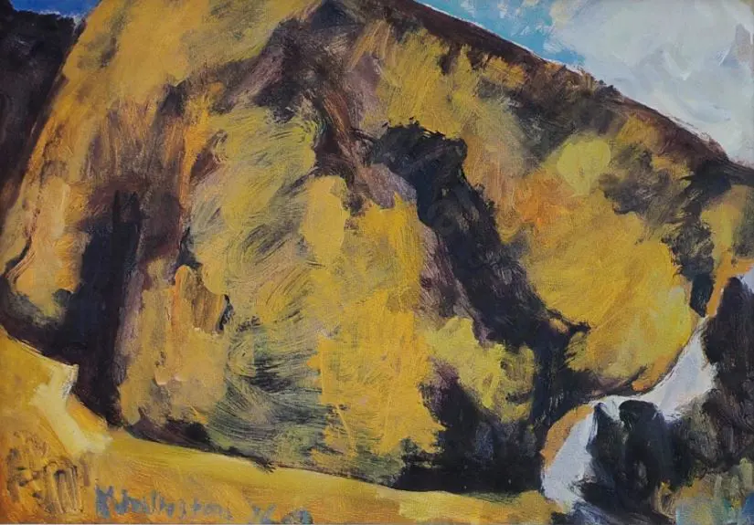 WOOLLASTON, Sir M. Tosswill (1910-1998) - Pah Hill Image 1++