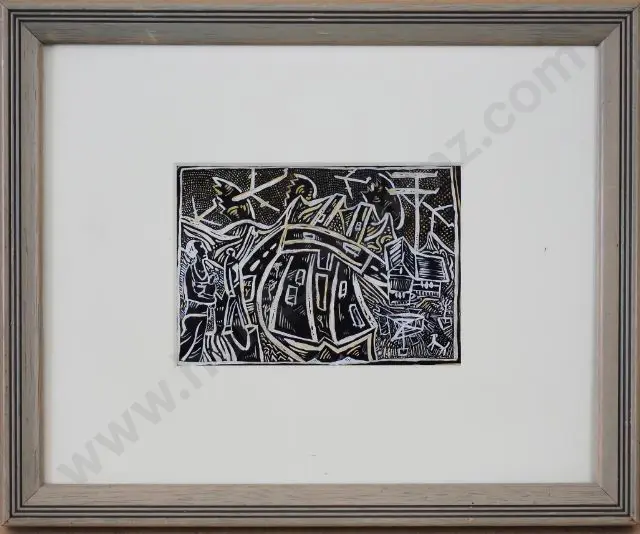 BROWN, Nigel (1949-) - By the Motorway Image 1++