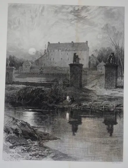 ROYAL ASSOCIATION Fine Arts Scotland - Illustrations for St Ronan's Well Image 1++