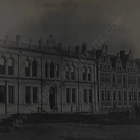 UNKNOWN - Wellington Public Library & Technical School, Mercer St, c.1880