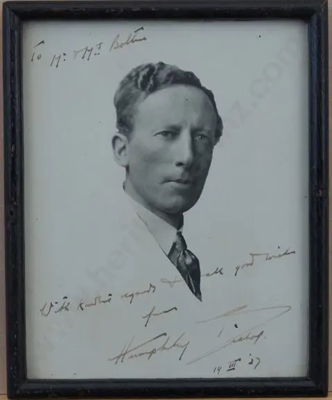 BISHOP, Humphrey - Musical Comedy Producer active during the 1920s & 30s Image 1++