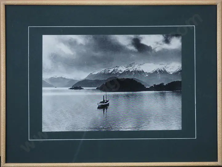 UNKNOWN - Cathedral Peaks, Lake Manawapouri (sic) , New Zealand Image 1++
