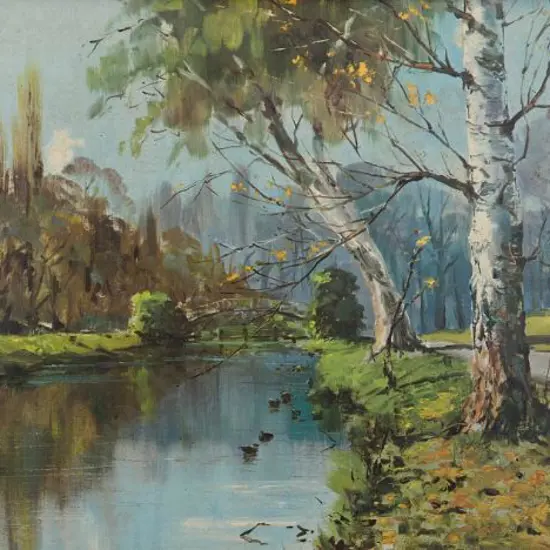 GREATHEAD, Aston (1921-2012) - River Avon 1974