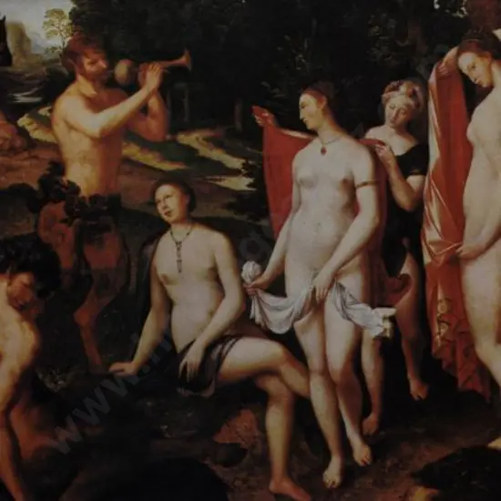 CLOUET, Francois (1510-1572) - The Bath of Diana