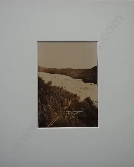 MUIR & MOODIE - Photographers - Pink Terrace, Rotomahana Image 1++