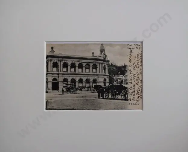 UNKNOWN Photographer - c.1900 - Napier Post office c.1900 Image 1++