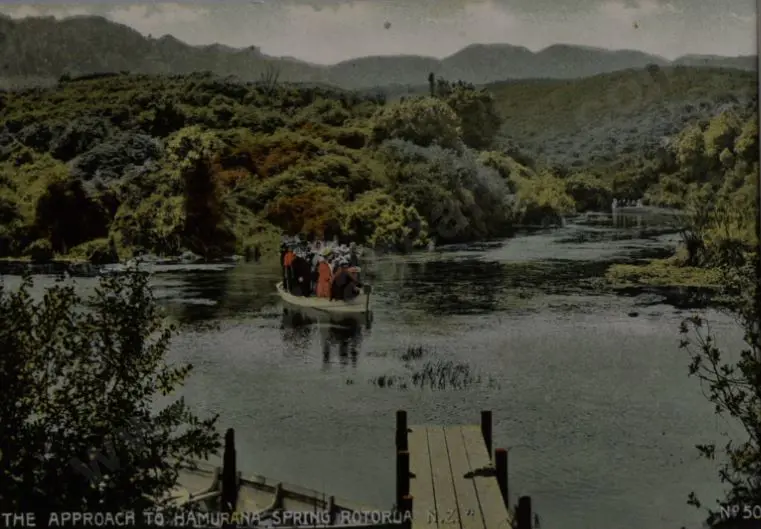 BLENCOWE, James Rasdall (1871-1945) - attrib - The Approach to Hamurana Springs - early 20th Cent. Image 1++