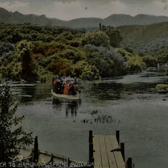 BLENCOWE, James Rasdall (1871-1945) - attrib - The Approach to Hamurana Springs - early 20th Cent.