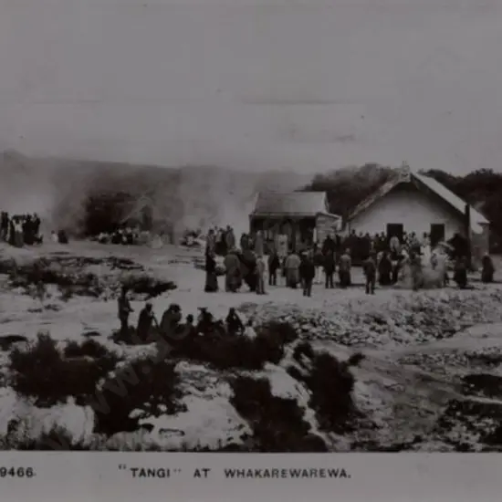 UNKNOWN Photographer - Tangi at Whakarewarewa