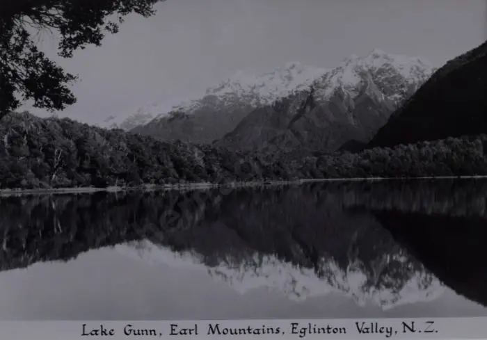 UNKNOWN Photographer - Lake Gunn, Earl Mountains, Eglinton Valley Image 1++