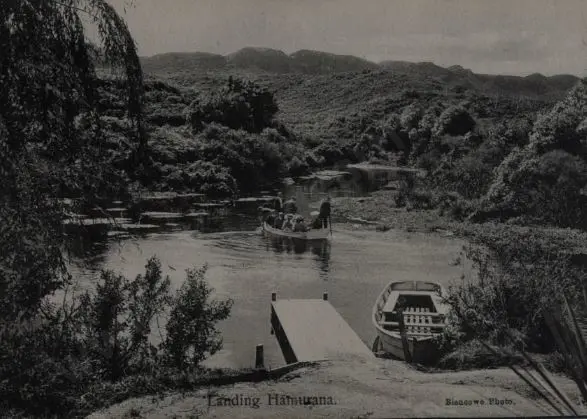 BLENCOWE, James Rasdall (1871-1945) - Landing Hamurana Image 1++