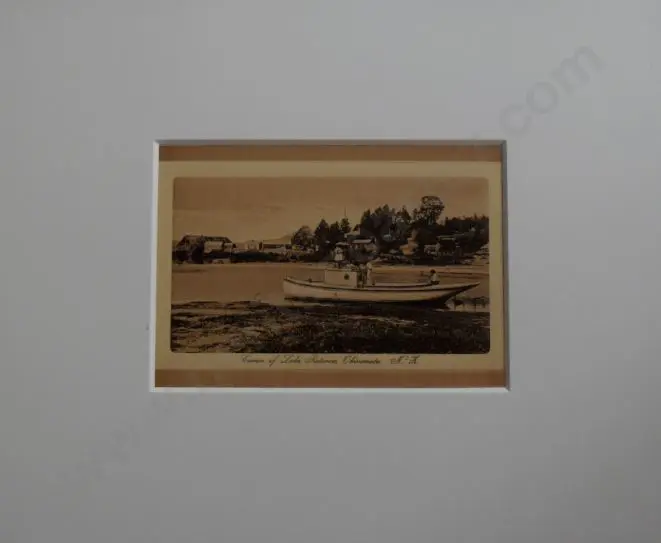 UNKNOWN Photographer - Corner of Lake Rotorua, Ohinemutu Image 1++