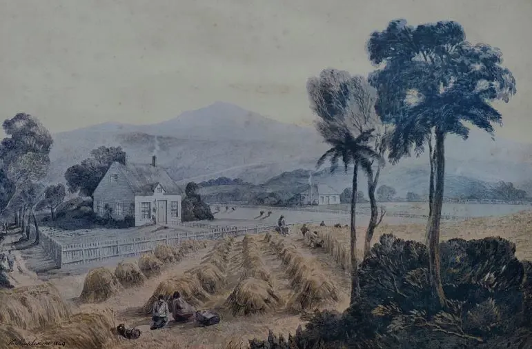 MAPLESTONE, Henry (1819-1884) - New Plymouth, 1849 Image 1++