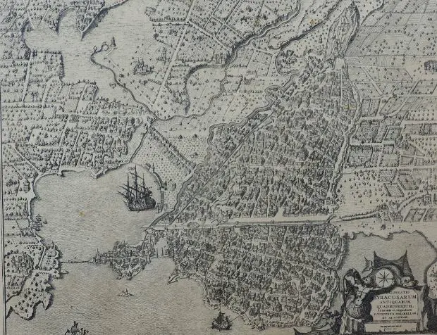 UNKNOWN - Map of Syracuse Image 1++