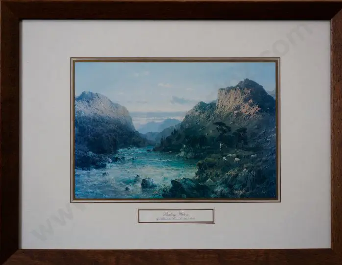 de BREANSKI, Alfred (1852-1928) - Autumn Evening Near Glencoe Image 1++