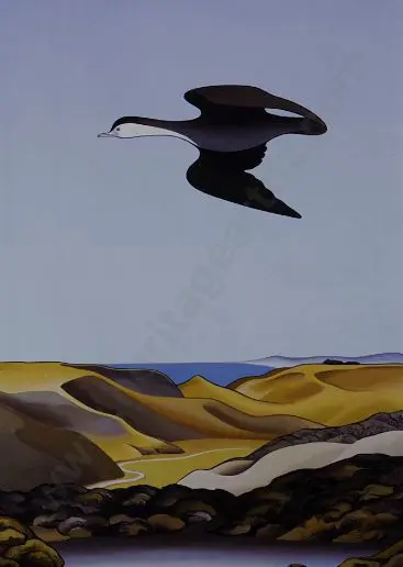 BINNEY, Don (1940-2012) - Kawau, Te Henga, 1967 Image 1++