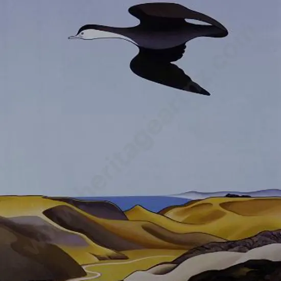 BINNEY, Don (1940-2012) - Kawau, Te Henga, 1967