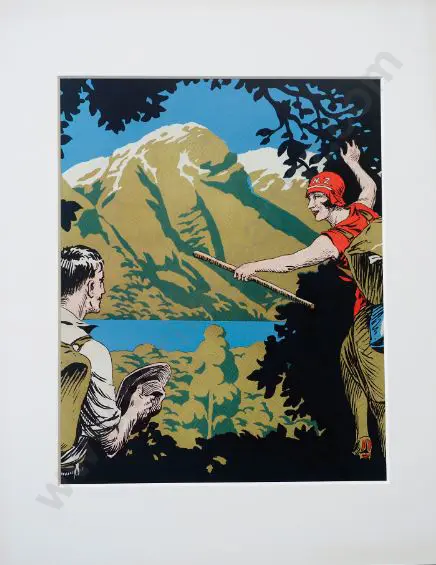 UNKNOWN - Travel New Zealand Poster, 1940s Image 1++