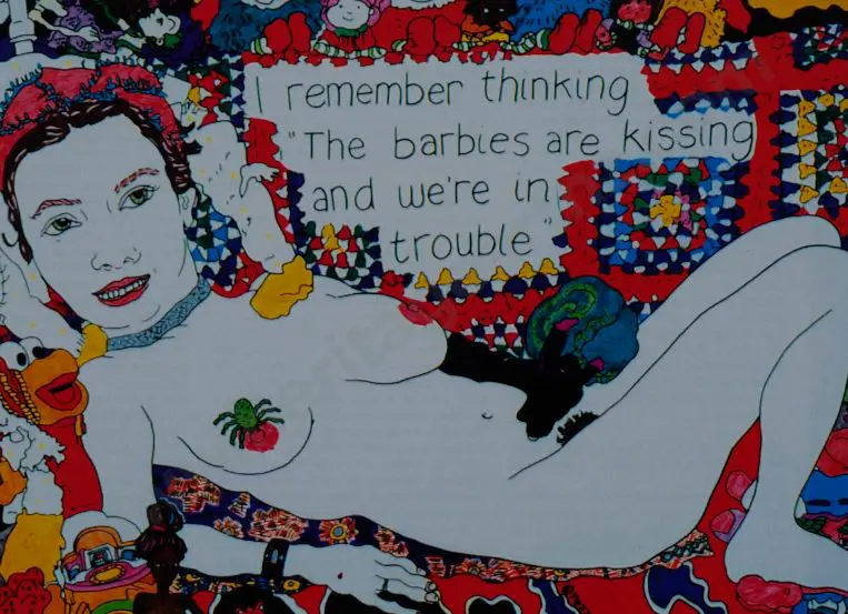 UNKNOWN - I Remember Thinking 'The Barbies are Kissing…' Image 1++