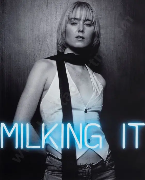 UNKNOWN - Milking It (ad from BLACK & WHITE Magazine, Australia) no date Image 1++