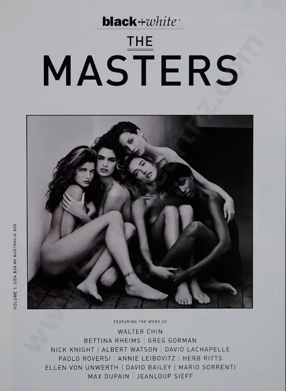 UNKNOWN - BLACK & WHITE Magazine Ad - The Masters Image 1++