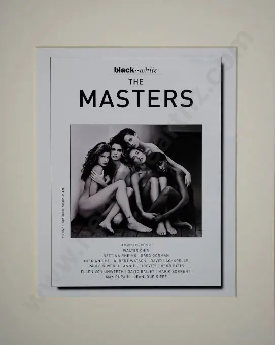 UNKNOWN - BLACK & WHITE Magazine Ad - The Masters Image 1++