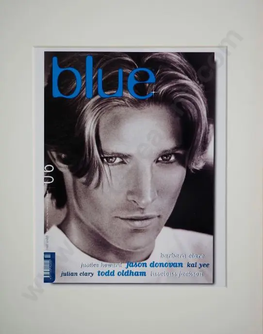 UNKNOWN - BLUE Magazine Cover (Australia), November 1996 Image 1++